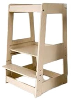 TiSsi® Lernturm Felix Geschwisterlernturm, Zwillingslernturm, Kindertritt, Holz