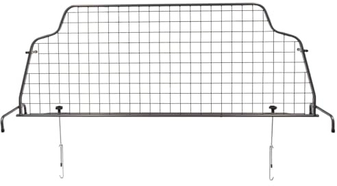 Travall Guard Grilles Pare-Chien Compatible avec Volkswagen Caddy (2003-2020) Caddy Maxi (20072020) TDG1223 - Grille de Separation avec Revêtement en Poudre de Nylon