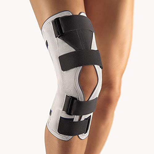 Bort Stabilo® Kniebandage offene Form 4 silber