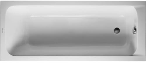 BAIGNOIRE D-CODE 170X70 BLANC AVEC PIEDS VIDAGE LATERAL DURAVIT