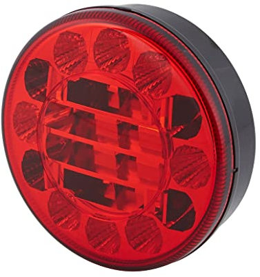 HELLA Valuefit 2Ne 357 027-031 Feu Antibrouillard Arrière - Led - 12/24V - Montage Encastré - Couleur Du Voyant: Rouge - Câble: 260Mm - Fiche: Extrémités De Câble Ouvertes - Arrière