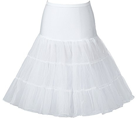 Boolavard 1950 Petticoat Reifrock Unterrock Petticoat Underskirt Crinoline für Rockabilly Kleid