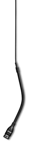 Shure MX202 Overhead Microphone - Black, Cardioid Condenser Mic with 3 Pin XLR Connector, Preamp Included (MX202B/C)