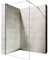 Durovin Bathrooms 850mm Walkin Shower Screen 2000 mm high - 8mm Safety Clear Glass -Wet Room Shower Enclosure