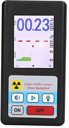 Septpenta BR 6 Nuklearstrahlungsdetektor, Genauigkeitsfehler Innerhalb Von ±10%, Genaue Erkennung Von Beta (β), Gamma (γ) und Röntgen Geigerzähler, GM Röhrensensor für Die Sicherheit Zu Hause