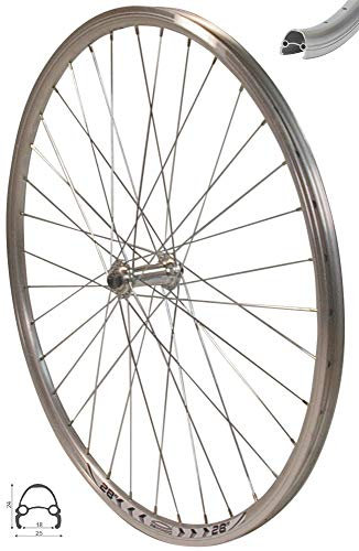 Redondo 28 Zoll Vorderrad Laufrad Fahrrad V Profil Felge Silber
