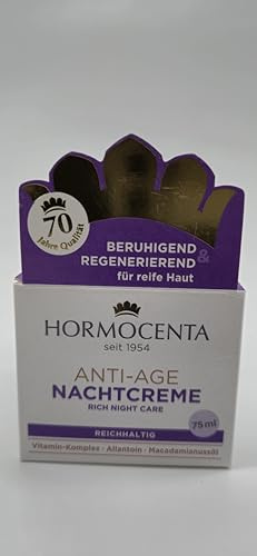 HORMOCENTA Spezialcreme - Vitalisierende Anti-Age Pflege mit Vitamin-Komplex, Bienenwachs und Distelöl - 50 mL (+ Gratis Hologram Sticker)