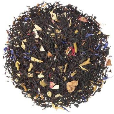 TEA SHOP - Té Negro Gracia Blend Black 100g - 50 Tazas - Formato a Granel - Black tea - En Hojas - Afrutado con Vainilla - Energizante