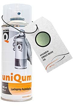 uniQum Autolack Spraydose HYUNDAI GREEN BEAN UG Autolack Reparatur 400 ml