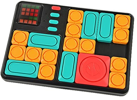 Kögler 94340 - Slide Quiz Magisches Schiebepuzzle, Geschicklichkeits- und Denkspiel zum Trainieren, ca. 20,6 x 13,2 x 3,2 cm, für zu Hause und auf Reisen