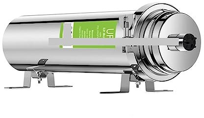 Sous Le Filtre à Eau De L'éVier, Élément filtrant 0,01 micron en acier inoxydable sous le système de filtre à eau d'évier et coût réduit de changement d'élément filtrant, 5000L/H DéBit D'Eau Rapide Et