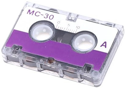 Lecteur de cassettes vierges standard avec 30 minutes d'enregistrement magnétique pour enregistrement de musique