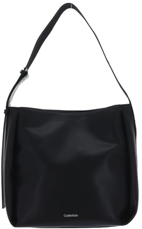 Calvin Klein Damen GRACIE BUCKET BAG K60K611667 Crossover, Black, OS, Schwarz (Ck Black), One Size