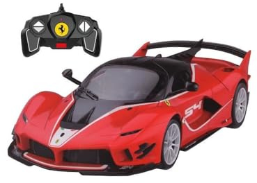 TURBO CHALLENGE - Ferrari FXX K Evo - RC Prestige - 095641 - Ferngesteuertes Auto - Rot - 1/18 - Bausatz - Batterien Nicht enthalten - Kunststoff - Ab 6 Jahren