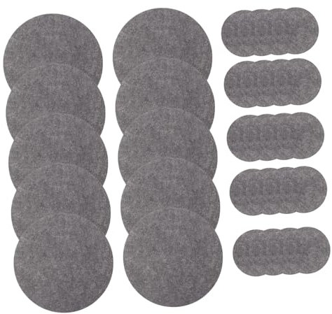 Ciieeo 30 Piezas Plato De Cena Estera De Fieltro Tapetes para Sartenes Separadores De Placas De Fieltro Mantel Individual Antideslizante para Cubiertos Protector Divisor De Ollas Divisor