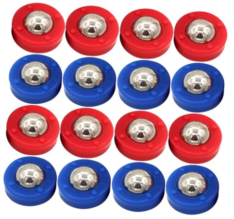 GAROZATION 20piezas Accesorios De Mesa Discos De Tejo Rodillos De Reemplazo para Mini Tejo De Mesa Juego De Equipo