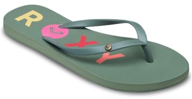 Roxy Sandy III, Sandalia Mujer, Verde Aceite, 36 EU