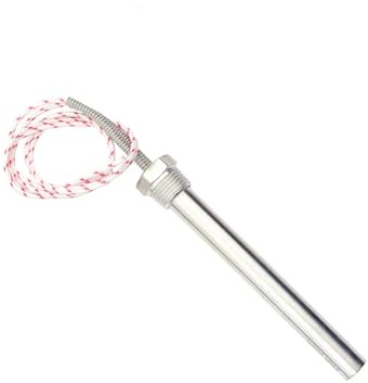 Cartridge Heater 220v Cartridge Heater 500W Water Heating Element with 1/2(21mm) Thread Immersion Tubular Heater Pipe