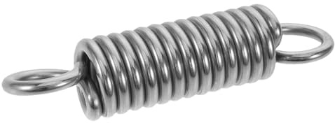 Mikikit Resorte de Extensión Antichoque para Silla Colgante Muelle de Suspensión de 6 MM X 150 MM en Acero Inoxidable 304 Accesorio para Columpio de Porche Infantil Absorción de