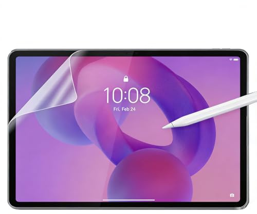 YiiLoxo Paperfeel Screen Protector for Lenovo Idea Tab Plus(12.1 inch) Tablet, Matte PET Paper Screen Protector Film for Drawing Writing [Anti-Fingerprint] [High Sensitivity]