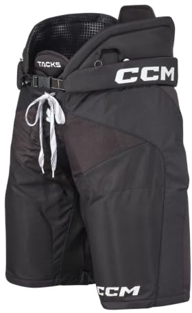 CCM Tacks Junior ishockeybyxor, marinblå, 9-11 år