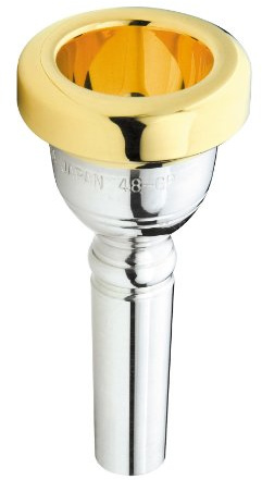 Yamaha YAC SL48-GPR Standard Series Mouthpiece for Trombone - 48, Gold Plated