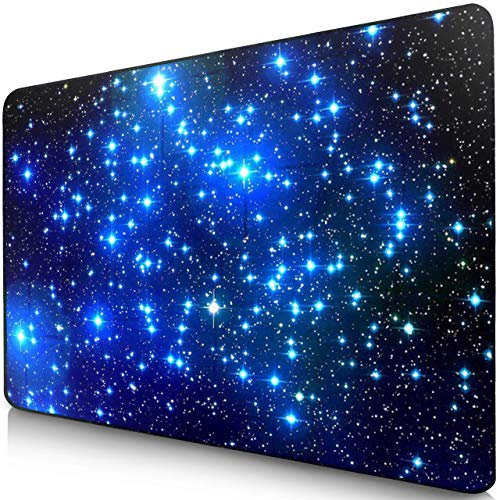 Sidorenko Tapis de Souris Gaming - 280 x 200 mm - Gamer Mouse Pad - Surface spéciale améliore la Vitesse et la précision - Base en Caoutchouc Antidérapant Surface - bleau