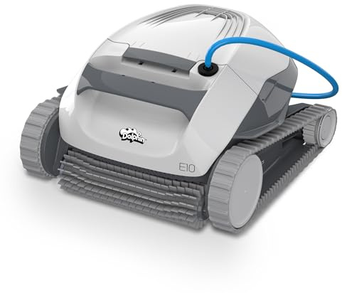 Dolphin E10 Robot limpiafondos automático para Piscinas elevadas de 8m - Solo Fondo - Ahorro de energía