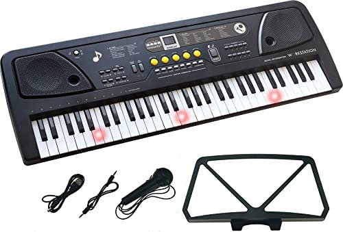 Reig elektronische Orgeln – 61 Tasten Multifunktions, Schwarz (8925)