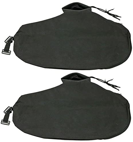 SPARES2GO Debris Collection Bag for Titan TTB547BVC Garden Vacuum (Pack of 2)
