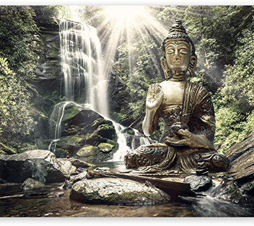 murando Fotomurales autoadhesivo Buda Zen Spa 147x105 cm Papel Pintado Decoración de Pared Murales Pegatina decorativos adhesivos 3d moderna de Diseno Fotográfico Oriente h-C-0033-a-c