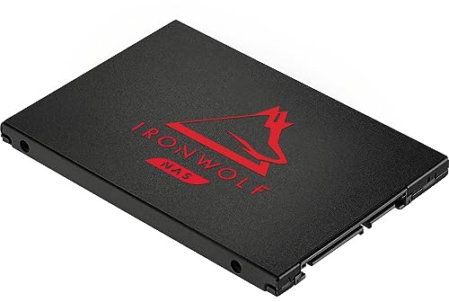 Seagate IronWolf 125 SSD, 1 TB, SSD SATA (2,5) e 6 GBit/s, per NAS, con velocità fino a 560 MB/s, 3 anni Rescue Services (ZA1000NM1A002)