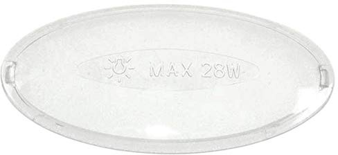 sparefixd Light Bulb Light Lens Cover Compatible with ELICA Cooker Hood | Check Fits List Below To Ensure Compatible With Your Appliance