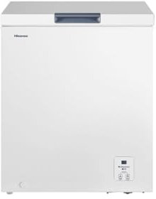 Hisense FT184D4AWYE - Arcón Congelador Horizontal, Cesta con Asa, Control Electrónico de Temperatura, con 142 L de Capacidad Neta, Silencioso 40 dBA, Color Blanco
