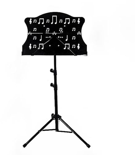 Notenständer, Notenständer Klappbar Stabil, Verstellbarer Notenständer mit Tragetasche, Professioneller Notenbuchhalter. (Size : 19.6x13.3x59in/50x34x150cmA1)