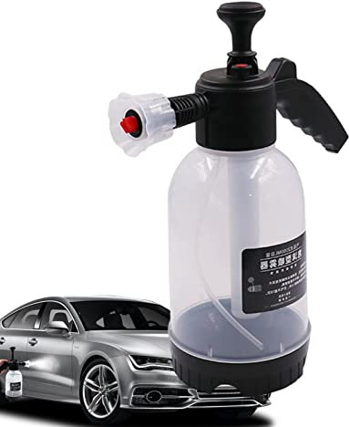 cenrf Schaumsprüher mit manueller Pumpe für die Autowäsche, Schaumsprüher für Autos, Handdruckpumpe, Hochdruckschaumsprüher, Waschsprüher