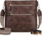 VASCHY Bolso Mujer, Bolso Bandolera de Moda Bolso Mediano Cuero PU Bolso Hombro Moda con 2 Correas Ajustable Bolso Cruzado Multi-bolsillo para Diario Trabajo Escuela Viaje Compras, Café