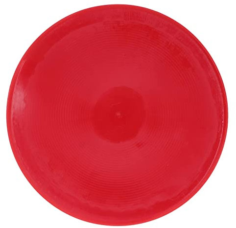 NDNCZDHC 10 Stück Punktmarkierungen, PVC-Bodenpunktmarkierung, Runde Platzmarkierung, Tragbare Sportbodenmarkierung, Markierung Für Tennis, Fußball, Badminton(红色)