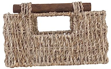 PLAFOPE Cesta Tejida Natural Cestas Pequeñas Para Baño Oficina Almacenamiento Decorativo