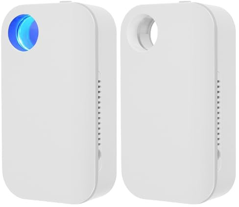 2Pcs Plug in Air Purifier Portable Air Cleaner Low Noise Negative Oxygen Ionic Air Purifier Household Mini Air Purifier Device Purify Smell for Home Kitchen Toilets Living Room Pet Room