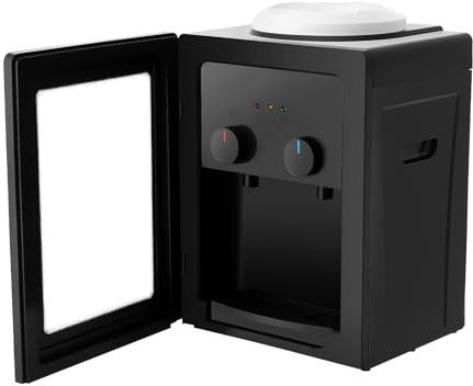 Dispensador de agua eléctrico, dispensador de agua independiente, dispensador de agua caliente, dispensador de agua fría y caliente, para el hogar, oficina, mesas de café, 3,5 l, 5 l, 10 l, 18,9 l