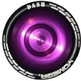 Yomega Dash Yoyo – Pro Aluminium-Metall, nicht reagierendes Yoyo mit Kugellager in C-Größe für fortgeschrittene Jojo-Tricks + extra 5 Saiten + Handschuh + Tasche + Stanzform