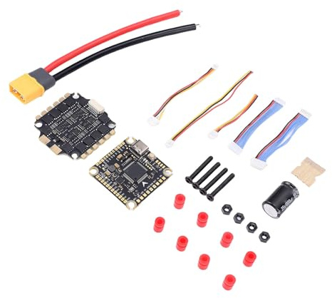 Generic Pile de Contrôleur de Vol F405, Mise à Jour sans Fil Efficace pour Drone SpeedyBee RC 60A ESC, Remplacement en Plastique pour Les Amateurs de Drones