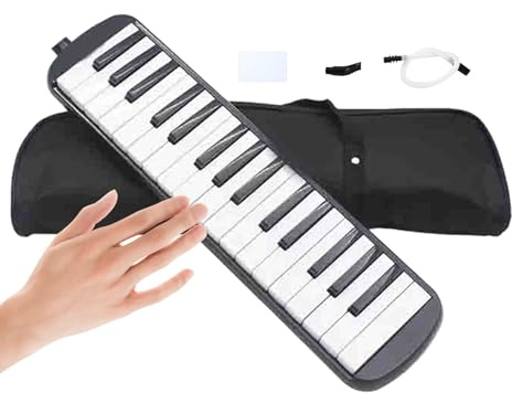 Melodica Tube - Klaviertastatur mit Doppelrohren, stabiles und sicheres | Musikinstrument, tragbare Melodica für Erwachsene, Studenten und Kinder | Musikpraxis zu Hause in der Schule