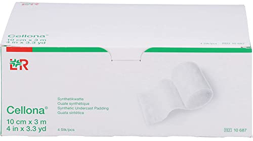 Cellona Synthetische Polsterung St??ck 10 cm x 3 m, (Pack of 4)