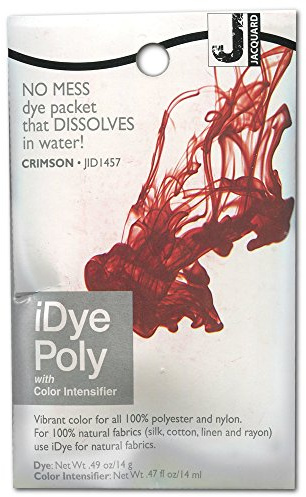 Jacquard-Stofffarbe – iDye Poly – Crimson – 14 Gramm