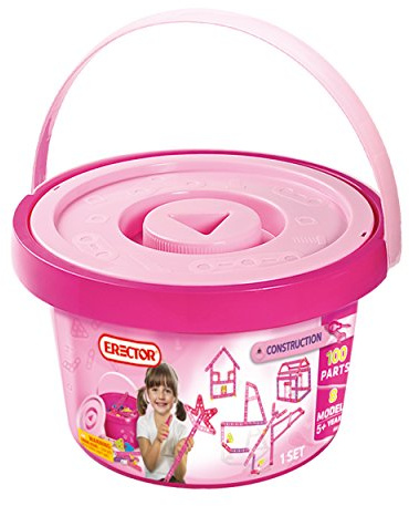 Meccano Construction Bucket Girls (100 Parts)