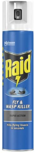 Raid Rapid Action Fly & Wasp Insect Killer 300ml x Case of 6