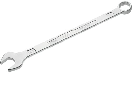 Hazet Ring-Maulschlüssel, extra lang, schlanke Bauform 600LG-41 | Außen-Doppel-Sechskant-Tractionsprofil ∙ Schlüsselweite: 41 ∙ Abmessung: 600