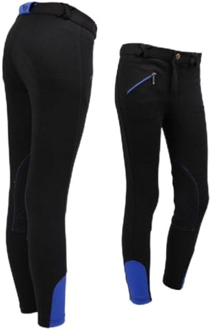 Equipride Jodhpur d'équitation pour enfant 6 couleurs bicolores